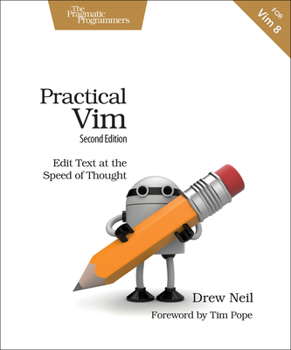 Paperback Practical VIM: Edit Text at the Speed of Thought Book