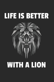 Löwe Notizbuch: Löwe Notizbuch für Liebhaber / Notizheft / Notizblock A5 (6x9in) Dotted Notebook / Punkteraster / 120 gepunktete Seiten (German Edition)