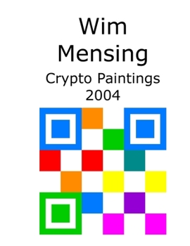 Paperback Wim Mensing Crypto Paintings 2004 Book