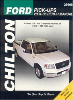 Paperback Ford Pick-Ups 2004-06 Repair Manual Book