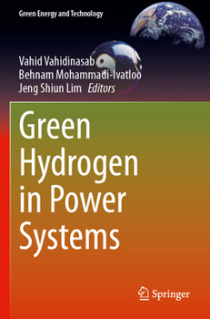 Paperback Green Hydrogen in Power Systems Book