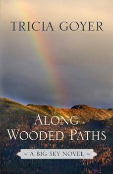 Hardcover Along Wooded Paths [Large Print] Book