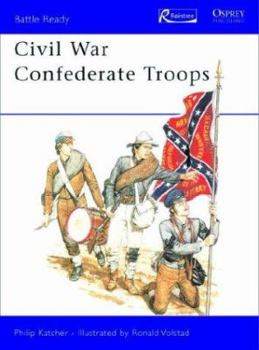 Hardcover Civil War Confederate Troops Book