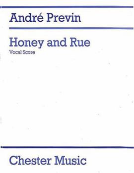 Paperback Honey and Rue: Soprano and Piano Book