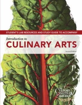 Paperback Student Lab Resources & Study Guide for Introduction to Culinary Arts Book