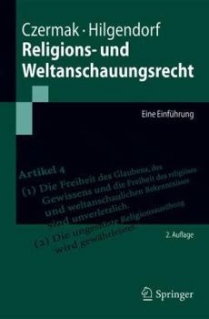 Paperback Religions- Und Weltanschauungsrecht: Eine Einführung [German] Book