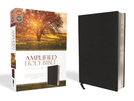 Bonded Leather Amplified Bible-Am: Captures the Full Meaning Behind the Original Greek and Hebrew Book