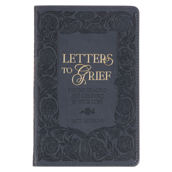 Leather Bound Letters to Grief Book