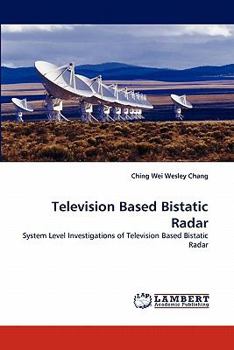Paperback Television Based Bistatic Radar Book