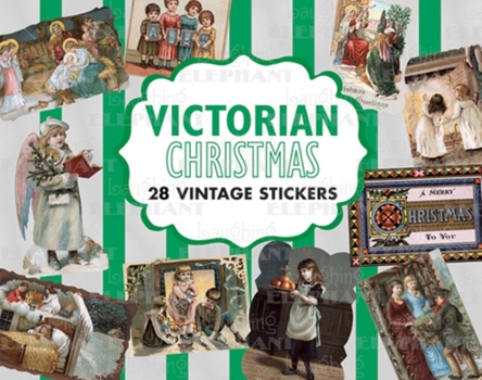 Misc. Supplies Victorian Christmas: 28 Vintage Stickers Book