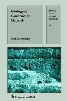 Paperback Geology of Construction Materials Book