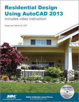 Paperback Residential Design Using AutoCAD 2013 Book
