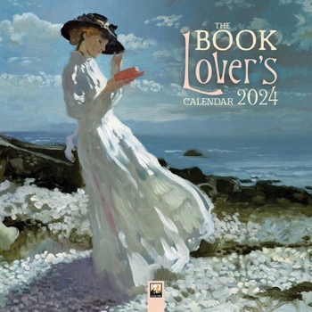 Calendar Book Lover's Wall Calendar 2024 (Art Calendar) Book