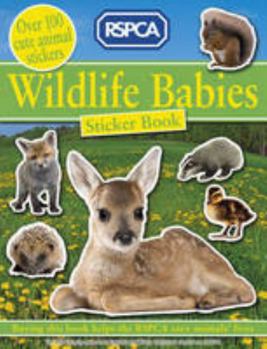 Paperback Wildlife Babies Sticker Book (RSPCA) Book