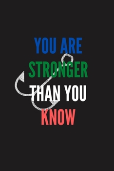 Paperback You are stronger than you know: (12.52 in x9.25 in) 100 page Book