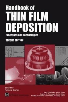 Hardcover Handbook of Thin Film Deposition (Materials and Processing Technology) Book