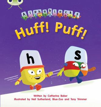 Paperback Bug Club Phonics Fiction Reception Phase 2 Set 05 Alphablocks Huff! Puff! Book