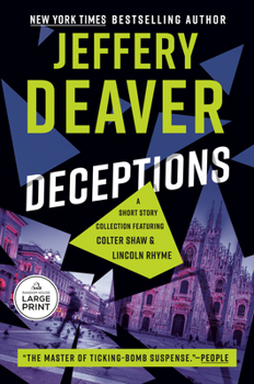 Paperback Deceptions [Large Print] Book