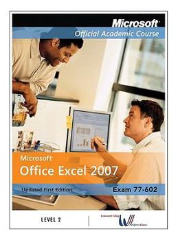 Paperback Microsoft Office Excel 2007 Level 2 for CCWA Book