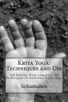 Paperback Kriya Yoga: Techniques and Use Book