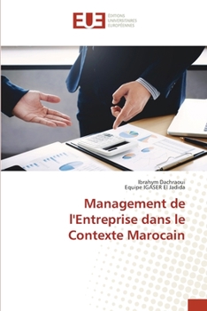 Paperback Management de l'Entreprise dans le Contexte Marocain [French] Book