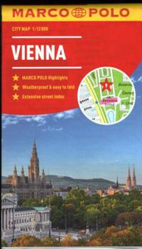 Map Vienna Marco Polo City Map Book