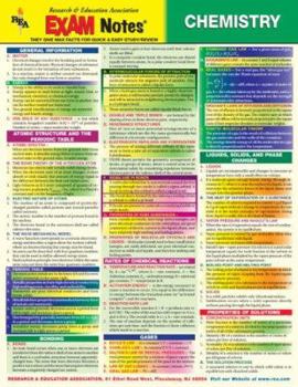 Paperback Chemistry Exam Notes Book