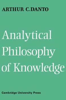 Paperback Analytical Philosophy of Knowledge Book