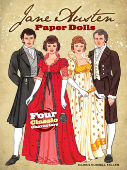 Paperback Jane Austen Paper Dolls: Four Classic Characters Book