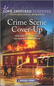 Mass Market Paperback Crime Scene Cover-Up [Large Print] Book