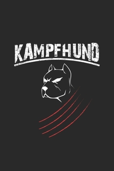 Paperback Kampfhund: Monatsplaner, Termin-Kalender - Geschenk-Idee f?r Hunde-Halter - A5 - 120 Seiten [German] Book
