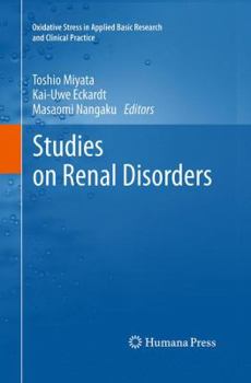 Paperback Studies on Renal Disorders Book