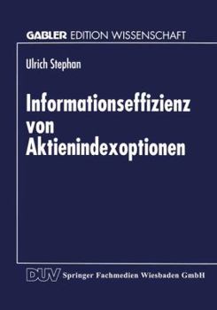 Paperback Informationseffizienz Von Aktienindexoptionen [German] Book