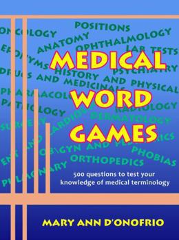 Paperback Medical Word Games Book