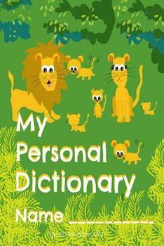 Paperback My Personal Dictionary: Dramatically improve spelling and editing skills by collecting all those hard to remember spelling words here! Book