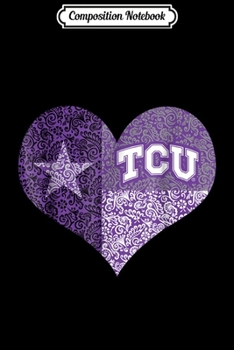 Composition Notebook: TCU Horned Frogs State Flag - Apparel Journal/Notebook Blank Lined Ruled 6x9 100 Pages