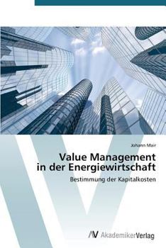 Paperback Value Management in Der Energiewirtschaft [German] Book