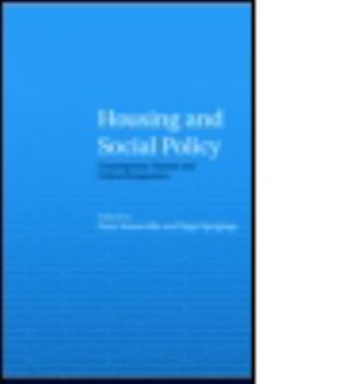 Paperback Housing and Social Policy: Contemporary Themes and Critical Perspectives Book