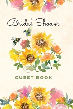 Paperback Bridal Shower Guest Book