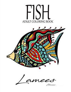 Paperback Fish: Adult Coloring Book