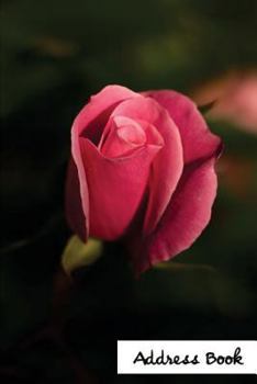 Address Book.: (Flower Edition Vol. E13) Glossy And Soft Cover, Large Print, Font, 6" x 9" For Contacts, Addresses, Phone Numbers, Em