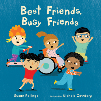 Paperback Best Friends, Busy Friends 8x8 Edition Book