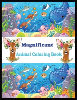Magnificant Animal Coloring Book