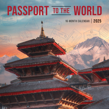 Calendar 2025 Passports to the World Wall calendar Book