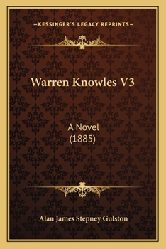 Paperback Warren Knowles V3: A Novel (1885) Book