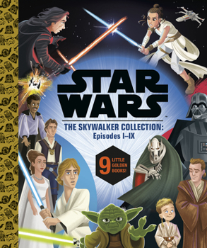 Hardcover Star Wars Episodes I - IX: A Little Golden Book Collection (Star Wars) Book