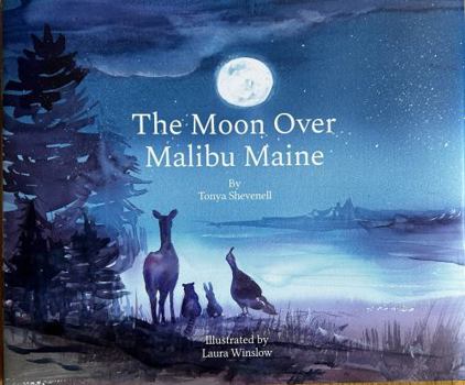 The Moon Over Malibu Maine