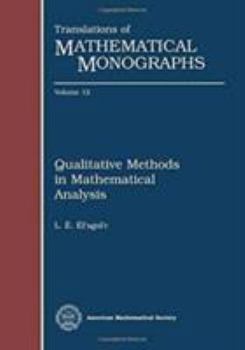 Paperback Qualitative Methods in Mathematical Analysis Book