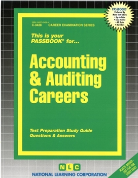 Paperback Accounting and Auditing Careers Book