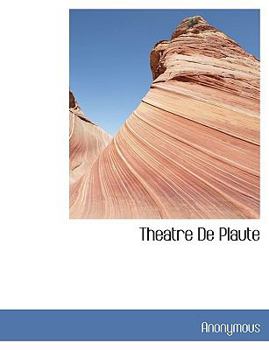 Theatre De Plaute